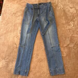 KUT from the Kloth Reese Jeans Size 0 High Rise Straight Leg Ankle Denime 0